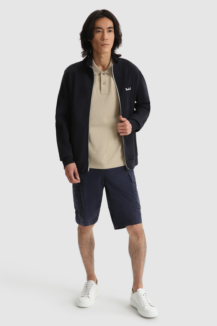 Woolrich-muška-polo-majica-monterey-bež-2